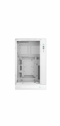 DEEPCOOL Case CH270 PLUS, mATX, Průhledná bočnice, bílá