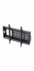 Vision VFM-W8X6S - Montážní sada (montáž na zed) - odolný, sklopný - pro plochý panel / mini PC - ocel válcovaná za studena - cerná - velikost obrazovky: 47"-90"