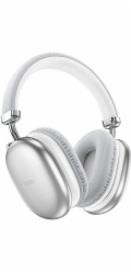 Hoco W35 Max Joy Bezdrátová náhlavní souprava Bluetooth do uší Silver