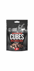 JOHN DOG Soft Bites Cubes Beef 95% - pochoutka pro psy - 120g