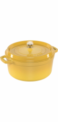 Staub La Cocotte 26cm Round, Citron, Cast Iron