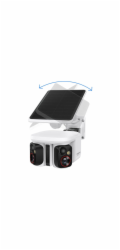 Baseus Security X1 Pro Outdoor Dual Camera 3K, White