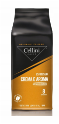 Cellini kávová zrna Krémová a aromatická kávová zrna 500g