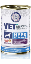 VET RESPONSE Hypoallergenic Pork - vlhké krmivo pro psy - 400g