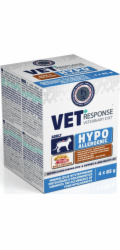 VET RESPONSE Hypoallergenic Duck - mokré krmivo pro kočky - 4x85g