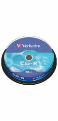 VERBATIM CD-R(10-Pack)Spindl/52x/700MB