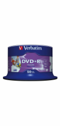 Verbatim DVD+R  Wide Inkjet Printable No
