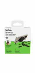 Belkin UltraCharge Ladepad Qi2 25W ohne Netzteil sw  WIA014hqBK