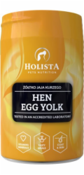 HOLISTA Hen egg yolk - doplňky stravy pro psy a kočky - 120g