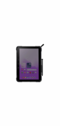 Targus Field-Ready - Zadní kryt pro tablet - termoplastický polyuretan (TPU), polykarbonát - cerná - pro Samsung Galaxy Tab Active4 Pro, Tab Active5 Pro