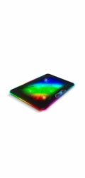 EVOLVEO Ania 9RGB, chladící podložka pod notebook, 6x ventilátor, RGB podsvícení ventilátorů a obvodu