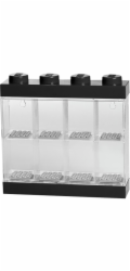 Room Copenhagen Vitrína na 8 minifigurek LEGO černá (černá/průhledná)
