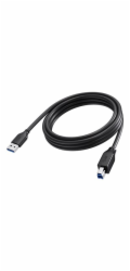 Vision - Kabel USB - USB typ A (M) do USB Type B (M) - USB 3.0 - 3 m - cerná