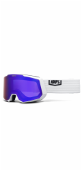 100% 100percent SNOW - SNOWCRAFT XL brýle bílé HiPER fialové zrcadlové