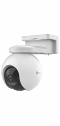 EZVIZ IP kamera EB8 Pro 4K 4G/ PTZ/ 4G LTE/ 8Mpix/ krytí IP65/ objektiv 2,8mm/ H.265/ IR přísvit až 15m/ bílá