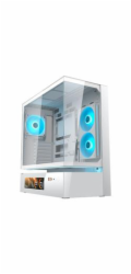 COUGAR PC skříň CFV235 White Vision Mid