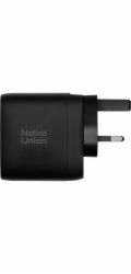 Native Union 67W USB-C PD 3-Port Fast GaN Wall Charger Black