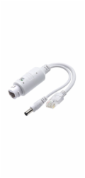 XtendLan XL-POES-12V1-A, PoE splitter 802.3af, 100Mb, stabilizovaných 12V/1A jack, přep. ochrana, mini