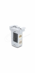 Delock - Sítový propojovací kabel - RJ-45 (F) do RJ-45 (F) - odstínený - CAT 6a - šedá