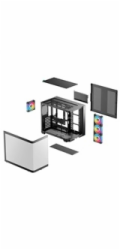 Deepcool CG530U 4F (černá, zakřivená skleněná vitrína)