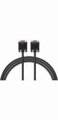 Savio Cl-202 VGA kabel 1,8 m VGA (D-Sub) Černá