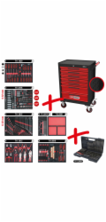 KS Tools ECOline Werkstattwagen 7 Schubladen