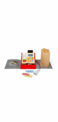 Bigjigs Toys Dětská dřevěná pokladna
