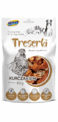 HILTON Treats with chicken - pamlsek pro psa - 80g