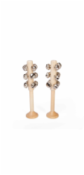 Bigjigs Toys Rolničky přírodní 1ks