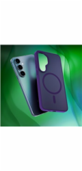 3mk ochranný kryt Smoke MagCase Purple pro Samsung Galaxy S26+