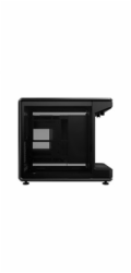 Cooler Master case MASTERFRAME 360 Stage LCD, ATX, Průhledná bočnice, Černá