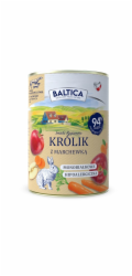 BALTICA Smaki regionów Rabbit with carrot - vlhké krmivo pro psy - 400g