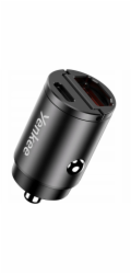 YENKEE Nabíječka do auta CAR 02 Power Delivery 30W s USB-A a USB-C