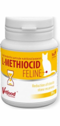 VETFOOD L-Methiocid Feline - potravinové doplňky pro kočky - 39g