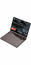 Notebook GPD-WinMax2-8840U32001 Ryzen 7 8840U/10,1" WQXGA (2560x1600) dotykový displej/32 GB/SSD 1 TB/BT/BLKB/FPR/AMD Radeon 780M 6 GB/Win 11 Graphite