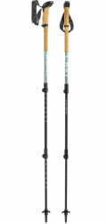 Trekingové hole LEKI MAKALU LITE, 90–125 cm, šedo-zelené