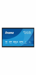 iiyama ProLite TE7515A-B2AG - 75" Trída úhloprícky displej LCD s LED podsvícením - interaktivní digital signage - s dotykový displej (více dotyku) / 8-mikrofonový array / volitelná funkce slot-in PC -