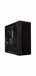 BAZAR - ASUS case PROART PA602 WOOD TG PWM BLACK, Mid Tower, průhledná bočnice, černá - Poškozený obal (Komplet)