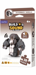 MG DYSTRYBUCJA MierEdu Build and Listen 3D Puzzle - Gorila