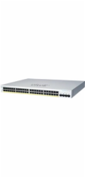 BAZAR - Cisco switch CBS220-48P-4G (48xGbE,4xSFP,48xPoE+,382W) - REFRESH - Rozbaleno (Komplet)