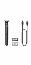 Philips Norelco OneBlade QP1424/10 pánský holicí strojek Planžetový holicí strojek Zastřihovač Tmavě šeda