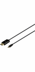 Savio CL-207 USB kabel 2 m USB C Černá