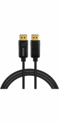 Savio CL-204 DisplayPort kabel 1 m Černá