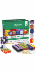 Stavebnice Marioinex Mini Waffle, 206 dílků