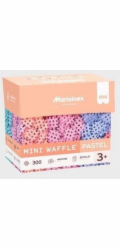 Stavebnice Marioinex Mini Waffle, 200 dílků v pastelových barvách
