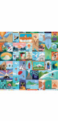 Ridley s Games Puzzle 50 zážitků pro dobrodruhy 1000 dílků