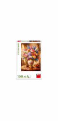 Dino Puzzle Květinové zátiší 100 XL dílků