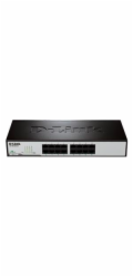 D-Link DES 1016D - Přepínač - 16 x 10/100 - desktop