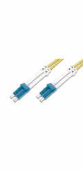 Digitus Patchcord FO Singlemode 09/125 OS2 LC-LC duplex 2m žlutý