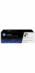 HP 36A Black 2-pack LJ Toner Cart, CB436AD (2,000 / 2,000 pages)